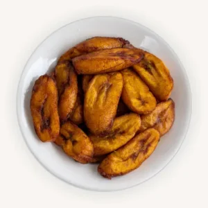 Sweet Golden Fried Plantain